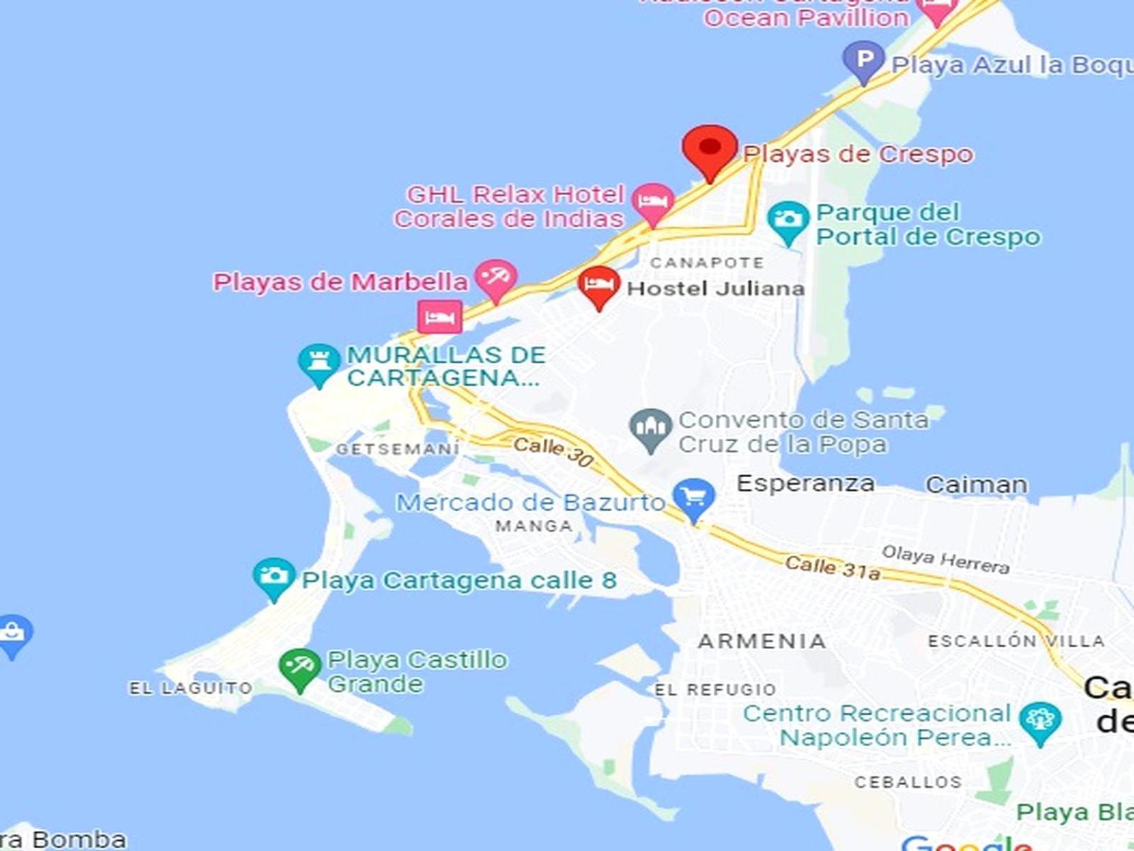 شقة Juliana Casa Turistica Ctg Cartagena المظهر الخارجي الصورة